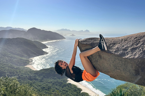 Rio de Janeiro: Pedra do Telégrafo pad en strandstop