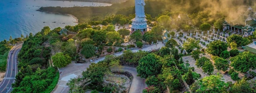 Hội An/Dà Nẵng : montagnes de marbre, Lady Bouddha et grotte