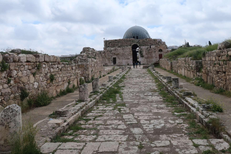 De la mer Morte à Jerash et Amman, excursion d'une journéeTransport et billets d'entrée