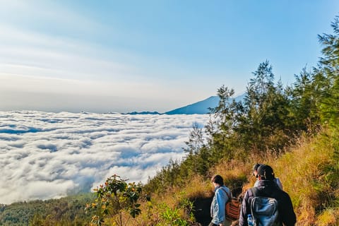 Monte Batur: trekking guidato all'alba e colazione