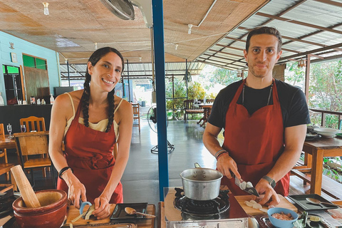 Expérience de cuisine thaïlandaise biologique à Chiang Mai