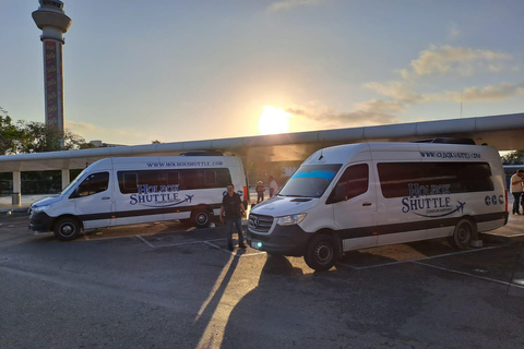 Navette privée de l'aéroport de Cancun à l'hôtel de Cancun