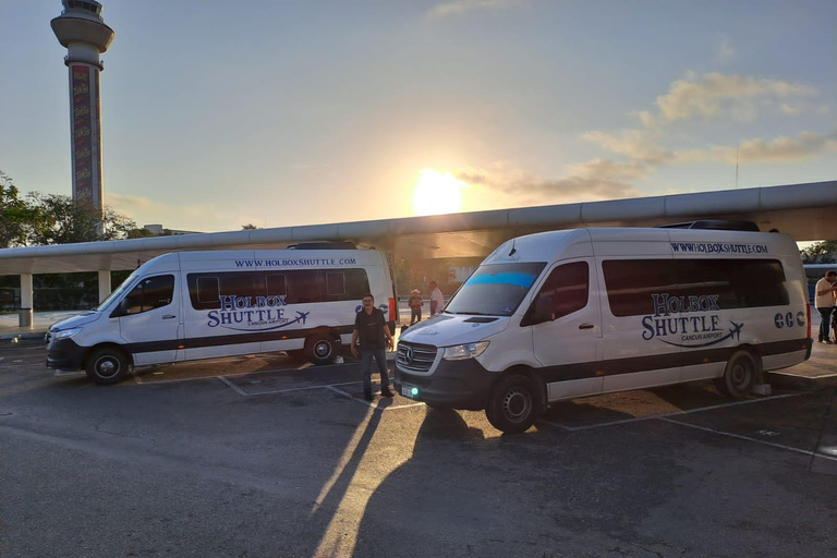Navette privée de l'aéroport de Cancun à l'hôtel de Cancun
