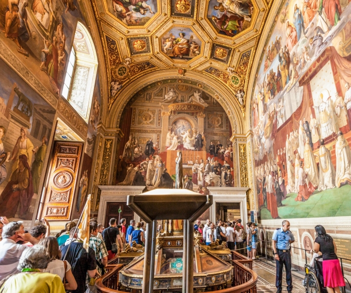 Rome: Vaticaanse musea, rondleiding door de Sixtijnse Kapel & toegang tot de basiliek