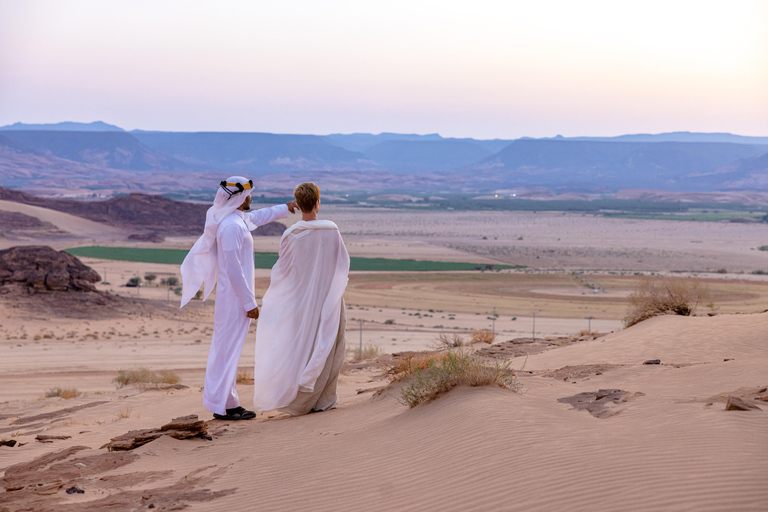 AlUla: Private Saudi Kashta, Coffee Workshop & Sunset
