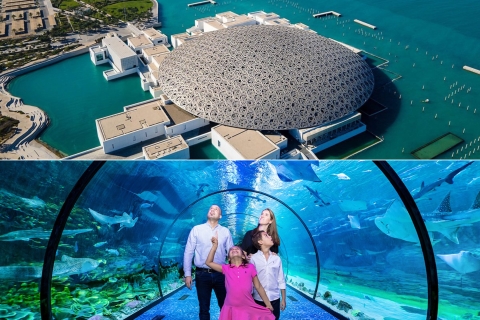 Luwr Abu Zabi i ekskluzywne połączenie National AquariumLuwr w Abu Zabi i ekskluzywne połączenie National Aquarium