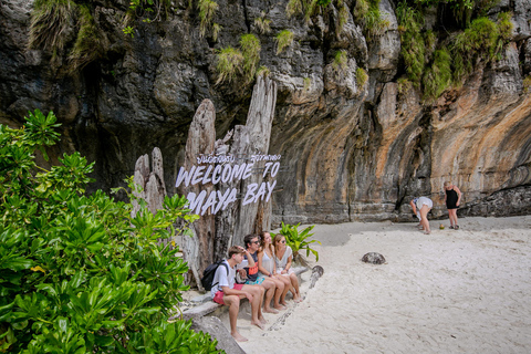 Phi Phi: Eén dag Speedboot naar Maya Bay met snorkelen