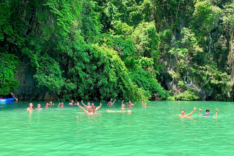 Krabi: Kayaking, Crystal Lagoon, and Fish Spa in Klong Root Krabi: Shared Adventure with Extended Pickup