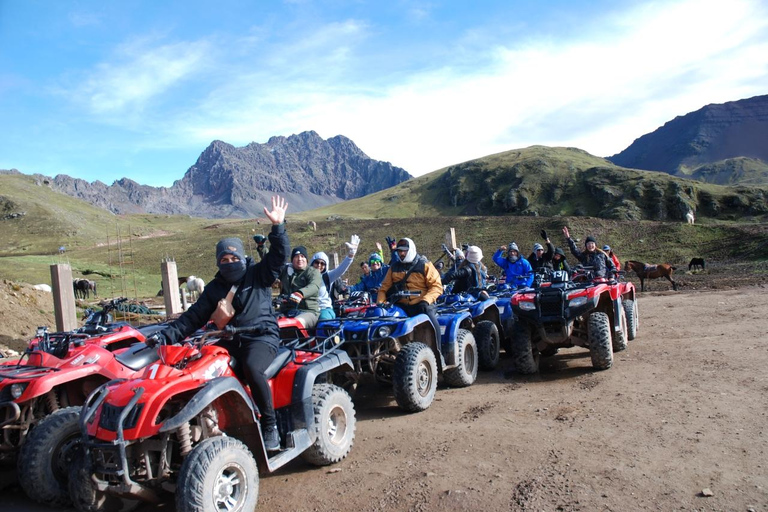 From Cusco: Vinicunca Rainbow Mountain ATV Tour with Meals Private Tour