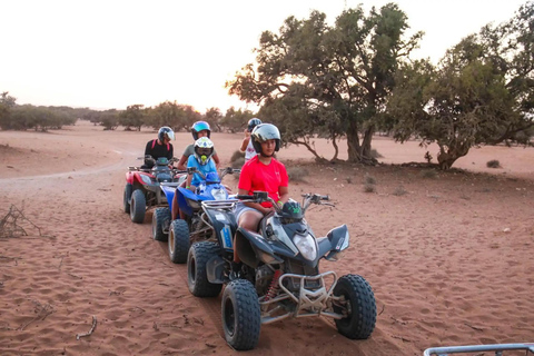 Agadir: Sunset Quad Bike Safari with Camel Ride & Tea