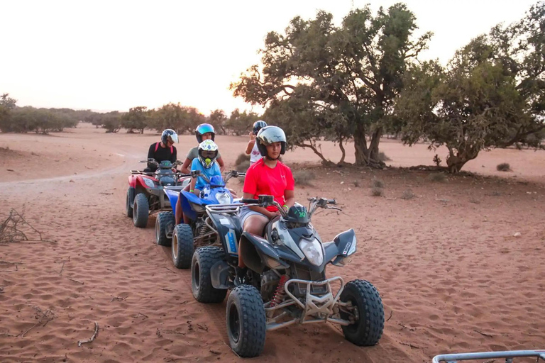 Agadir: Sunset Quad Bike Safari with Camel Ride & Tea