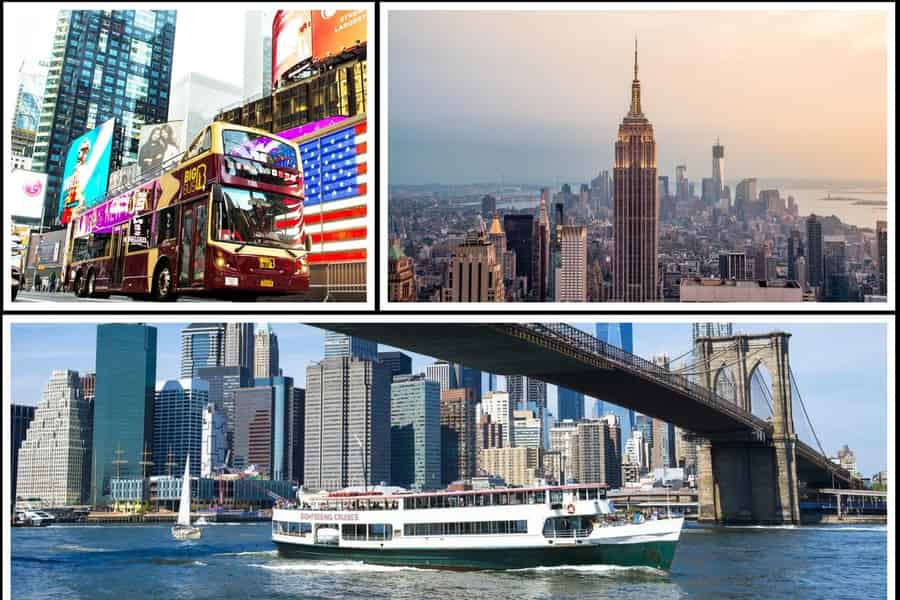 NYC-Paket: Empire State, Big Bus Tour und Circle Line Cruise. Foto: GetYourGuide