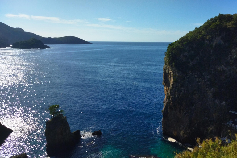 Korfu private Tour, Paleokastritsa und Glyfada Strände