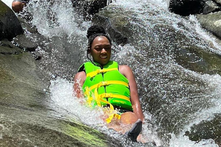 El Yunque Rainforest; Waterslides, Beach, Dine and Shop Tour El Yunque Rainforest Waterslides and Beach Tour