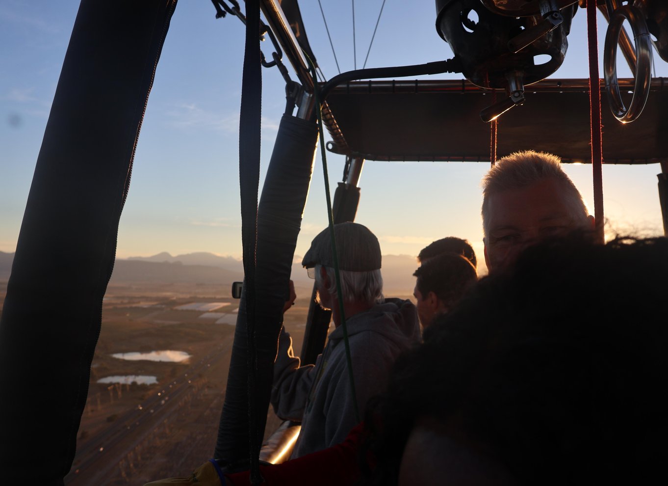 Varmluftsballon og Cape Wine-områder Privat guidet tur
