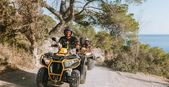 Ibiza: Santa Eulalia ATV Quad Sightseeing Tour