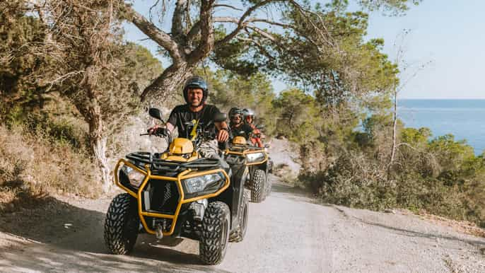 Ibiza: Tour turístico en quad por Santa Eulalia