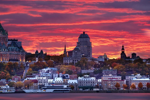 Traslado privado a Quebec desde el aeropuerto de Montreal YUL