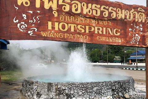 Chiang Mai: Chiang Rai White, Blue & Black Temples Day Tour Meeting point Wat Phra Singh (Hotel Outside Pickup Area)