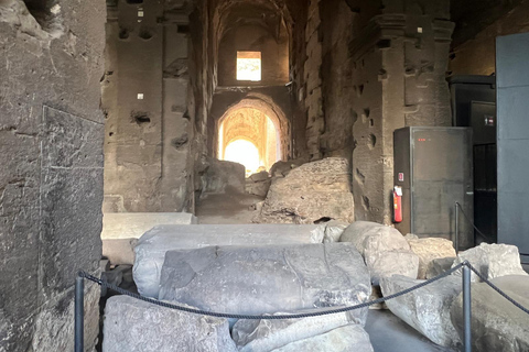 Rome: Colosseum Arena Floor Guided Tour Up to 6 People