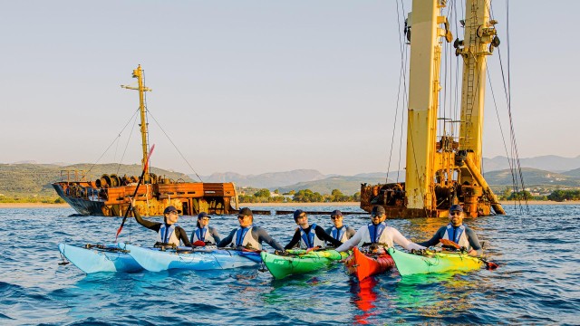 Visit Kissamos Sea Kayak Tour to Shipwreck & Old Metal Mine Ruins in Kissamos Province
