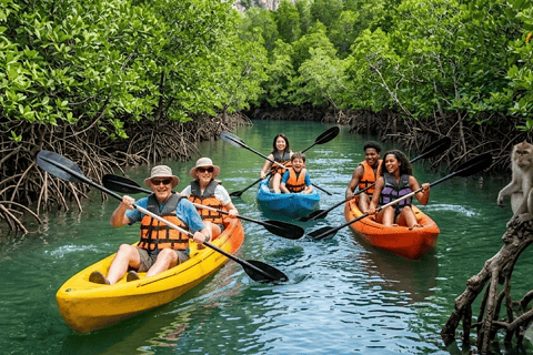 Ao Nang: Kayaking Ao Thalane & Mangroves Tour
