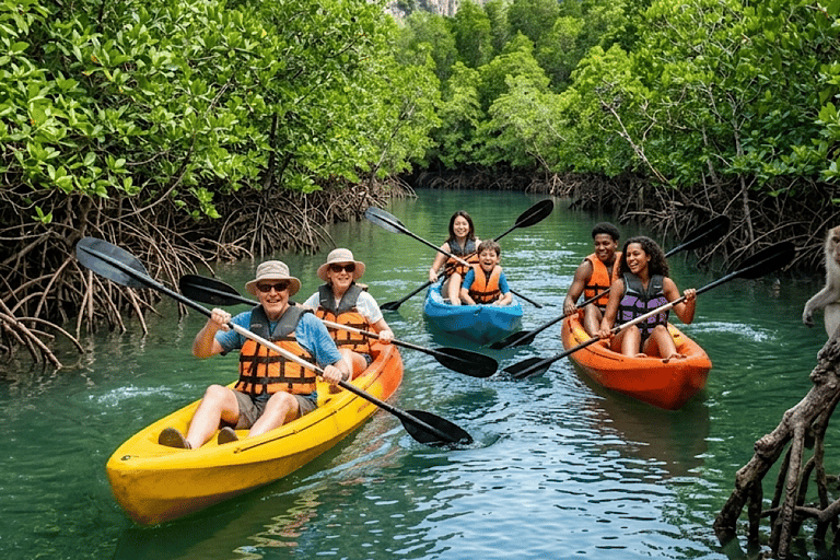 Ao Nang: Kayaking Ao Thalane & Mangroves Tour
