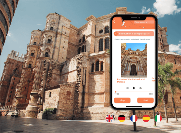 Málaga Cathedral: Ticket + Self-Guided Tour Created by an Official Guide