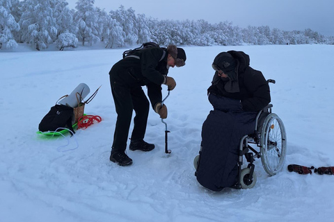 Rovaniemi: Ice Fishing Trip with Guide