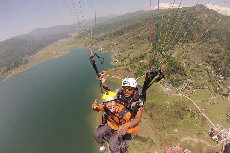 Sarangkot: Paragliding with Insurance, Photo, Video & Pickup