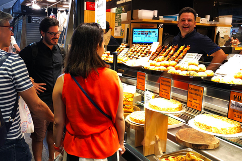 Barcelona: Street Food & Sightseeing Tour with Local Market