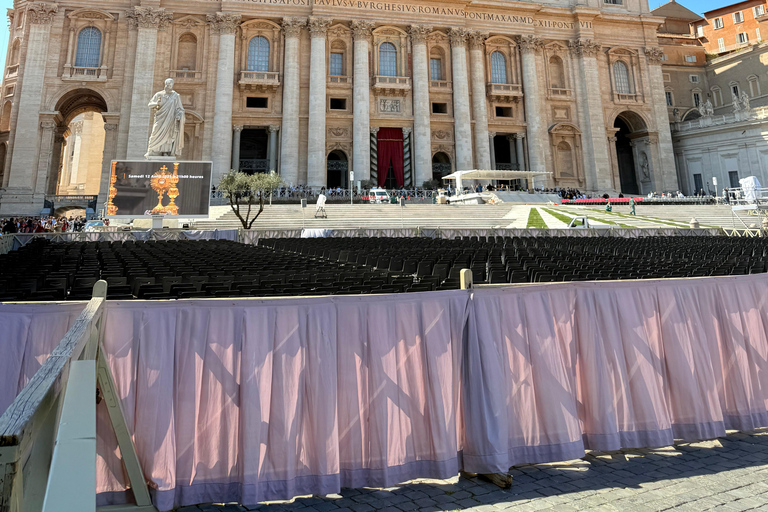 Watykan: Bazylika św. Piotra, podziemia i wejście na kopułęBazylika św. Piotra, wejście na kopułę i zwiedzanie grobowców papieskich