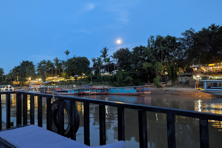 Luang Prabang: Afternoon Kuang Si Waterfalls &amp; Sunset Cruise