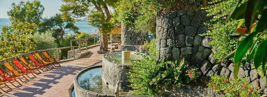 Ischia : billet d'entrée officiel au parc thermal Giardini Poseidon