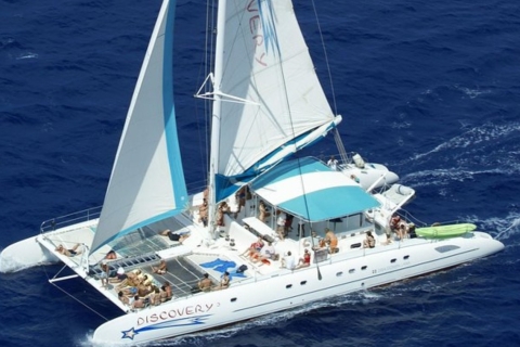 Punta Cana: Barco Catamarán a la Isla Saona con Almuerzo Buffet(Copia de) Excursión de día completo a la Isla Saona para grupos pequeños con comida/bebida