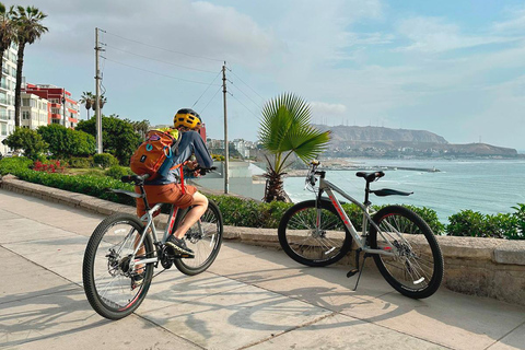 Lima: Morro Solar to Miraflores Downhill Bike Tour