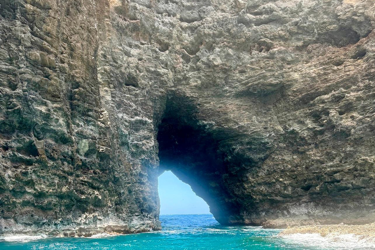 Waimea: Nā Pali Coast Zodiac Raft Sea Caves + Snorkel Nā Pali Coast Zodiac Raft Sea Caves + Snorkel Expedition