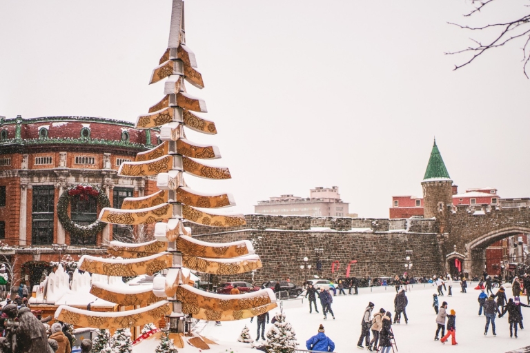 Quebec: Degustación en el mercado navideño alemánQuebec: Tour de degustación del mercado navideño alemán - Guía en español