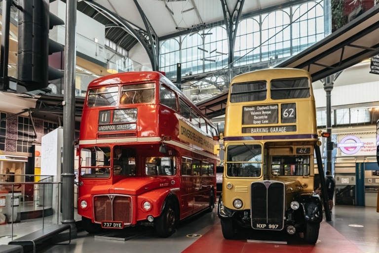 London : billet valable 1 journée au musée du transportBillet 1 jour