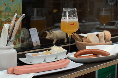 Tour degli stand di würstel viennesi con degustazioniTour delle bancarelle di salsicce viennesi in tedesco