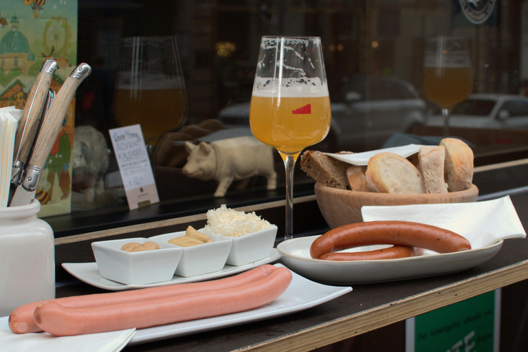 Tour degli stand di würstel viennesi con degustazioniTour delle bancarelle di salsicce viennesi in tedesco
