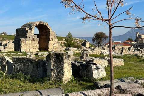 Antiker Kanal von Korinth Isthmus Luxus Private Tour 5 Stunden