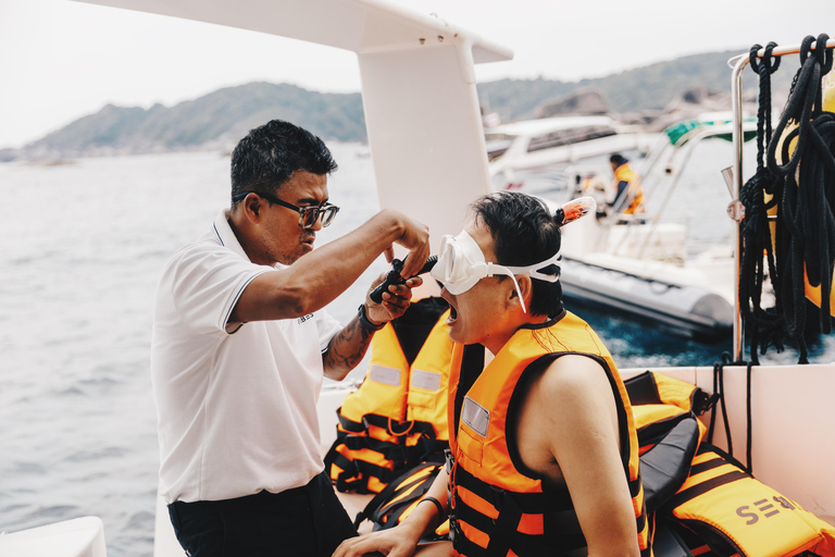 Phuket Luxury Small Group Yacht Tour & Water Toys & Racha