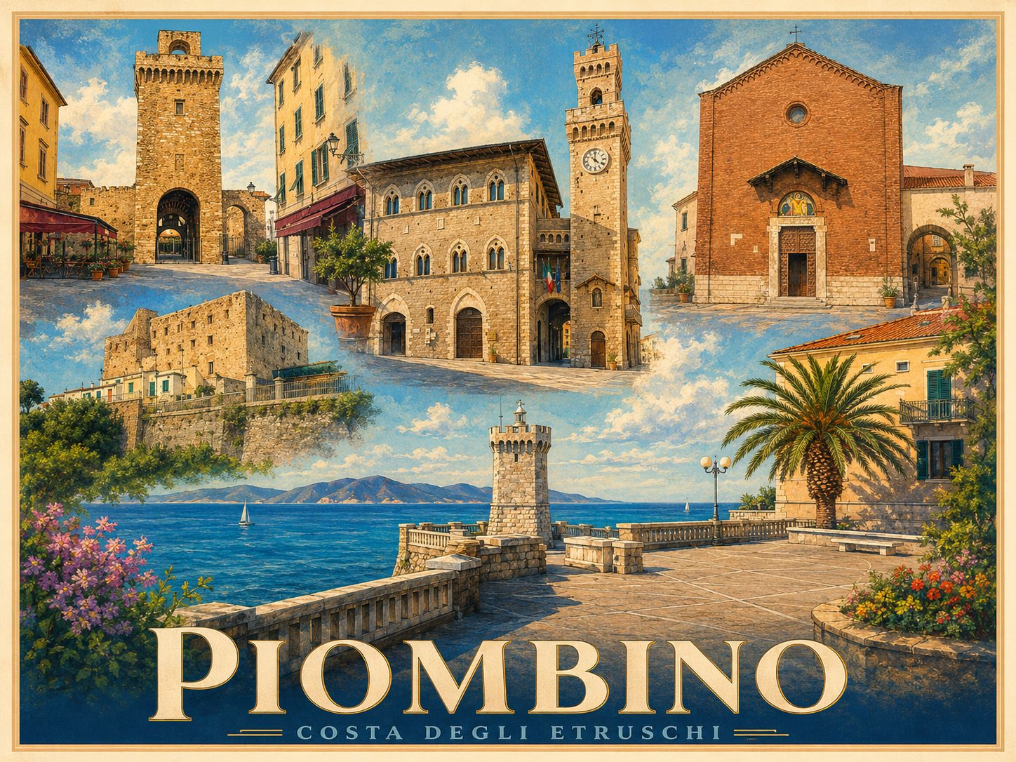 Instant Piombino: 1-stündige Führung durch die Fürstenstadt