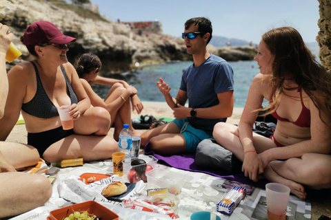 Marseille : Aventure de plongée en apnée à Endoume avec collations et boissonsMarseille : Aventure de snorkeling à Endoume avec snacks et boissons