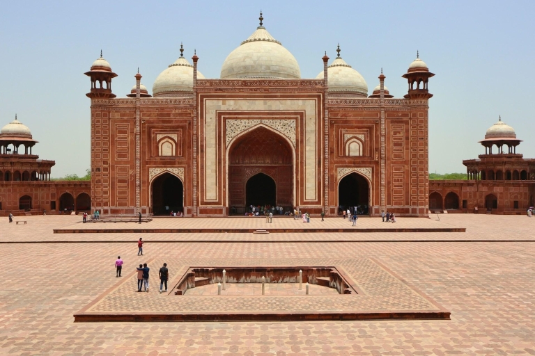 Agra: Visita Privada de Medio Día al Taj Mahal y al Fuerte de AgraOpción Todo Incluido