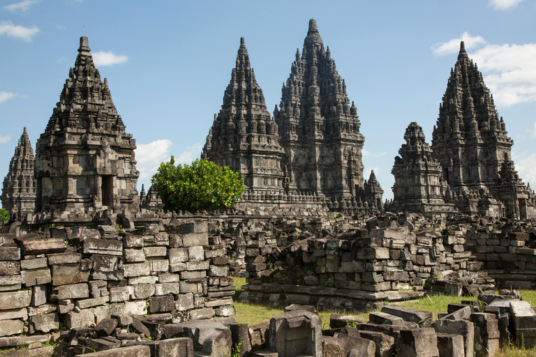 Prambanan Sunset and Merapi Lava Night Tour with Pickup