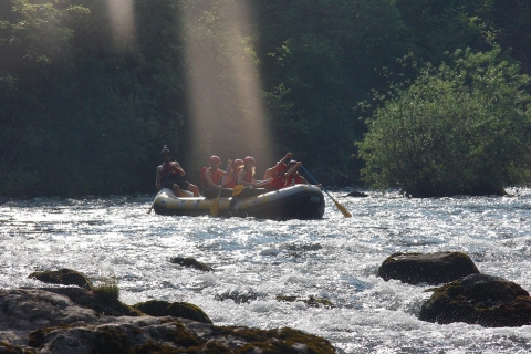 Bled Rafting - Fluss SavaAb Bled: Rafting-Tour auf dem Fluss Save