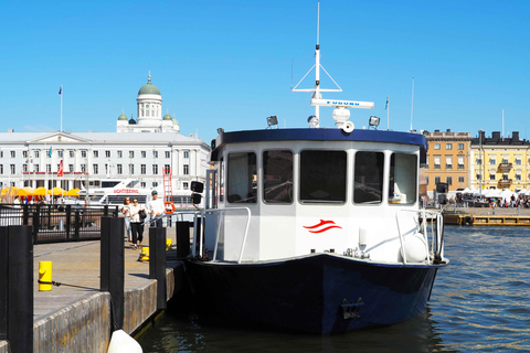 Helsinki: Crucero con paradas libres Suomenlinna y Lonna