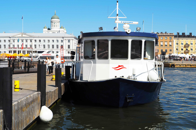 Helsinki: Crucero con paradas libres Suomenlinna y Lonna